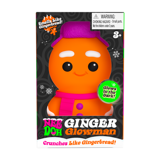 NeeDoh Ginger Glowman T39Y