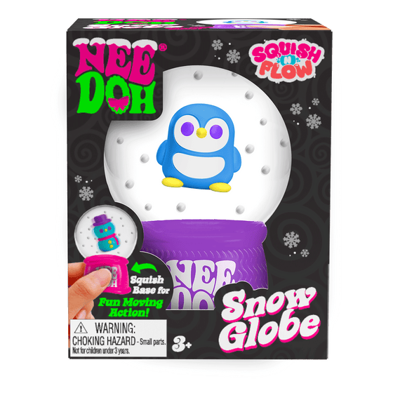 NeeDoh Squish N Flow Snow Globe EXV0